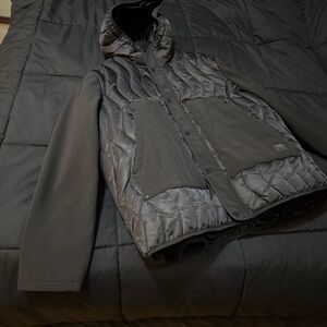 Karl Lagerfeld Men's Black Puffer Jacket